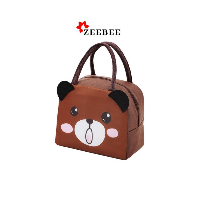 Gambar Tas Bekal Makanan Karakter 3D dan PolosThermal ZeeBee - Bear dari ZenBlossom undefined Tokopedia