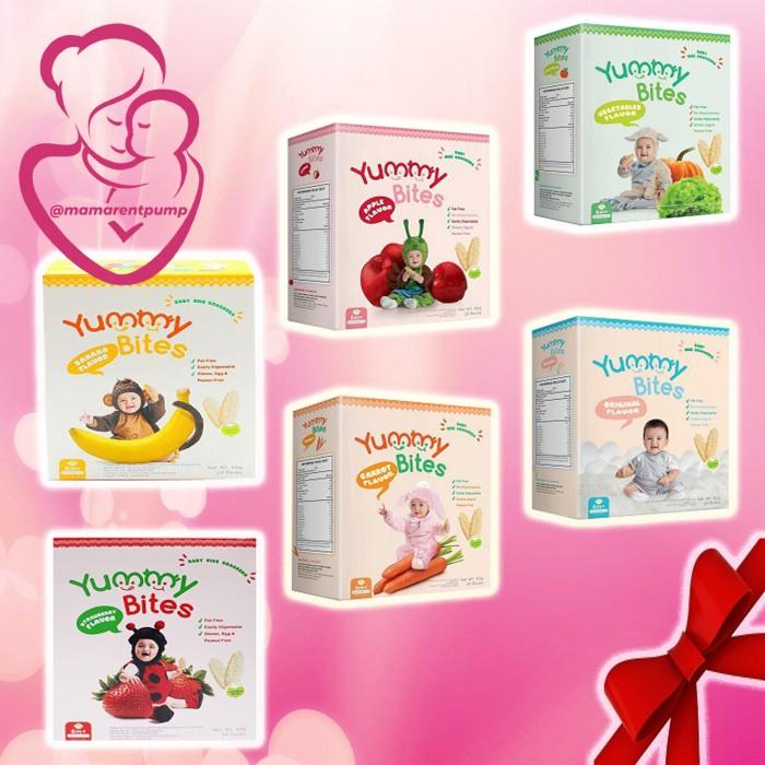 Gambar hln yummy bites baby rice crackers snack bayi cracker baby 50 gram - Banana dari Holand Baby undefined Tokopedia