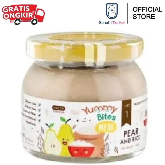 Gambar hln yummy bites meal step 1 2 3 yummybites meals mpasi bubur bayi - 1 pear rice dari Holand Baby undefined Tokopedia