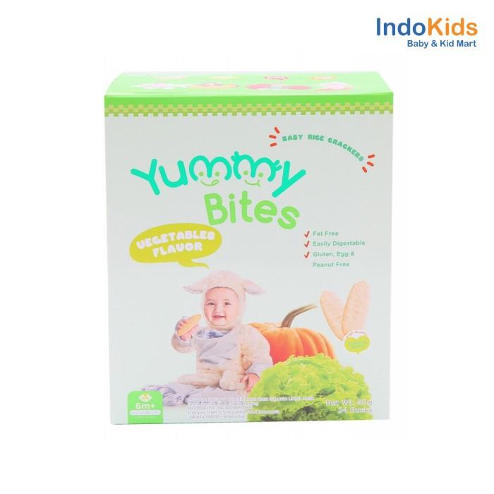Gambar hln yummy bites rice crackers bayi varian rasa 50gram - Original dari Holand Baby undefined Tokopedia
