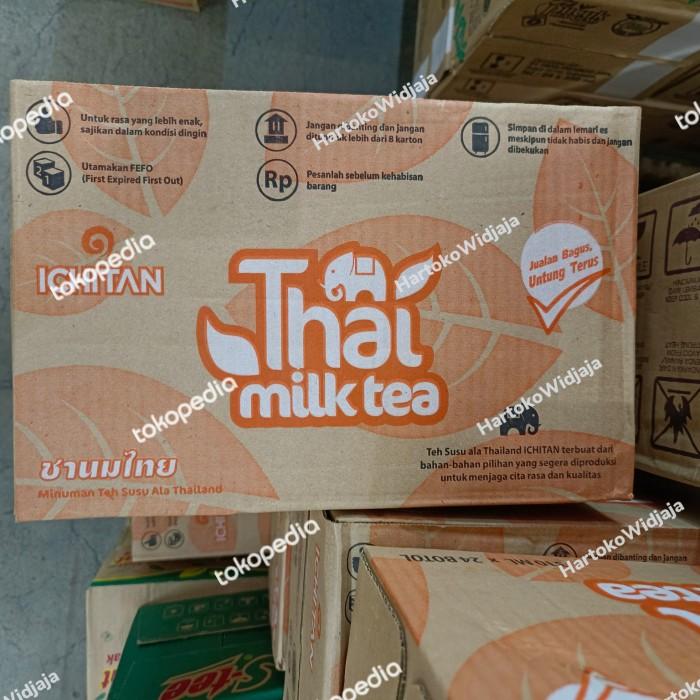 Gambar termurah! ICHITAN THAI MILK TEA 310 ML DUS ISI 24 BOTOL dari Id_RidhastarShop undefined Tokopedia