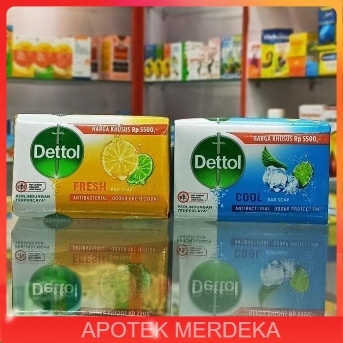 Gambar sabun dettol 100 gram / Sabun batang Antibakteri - Fresh dari Apotek Merdeka Matahari undefined Tokopedia