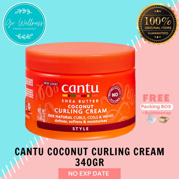 Gambar Dijual Cantu Coconut Curling Cream 340gr Diskon dari zara shop-0 undefined Tokopedia