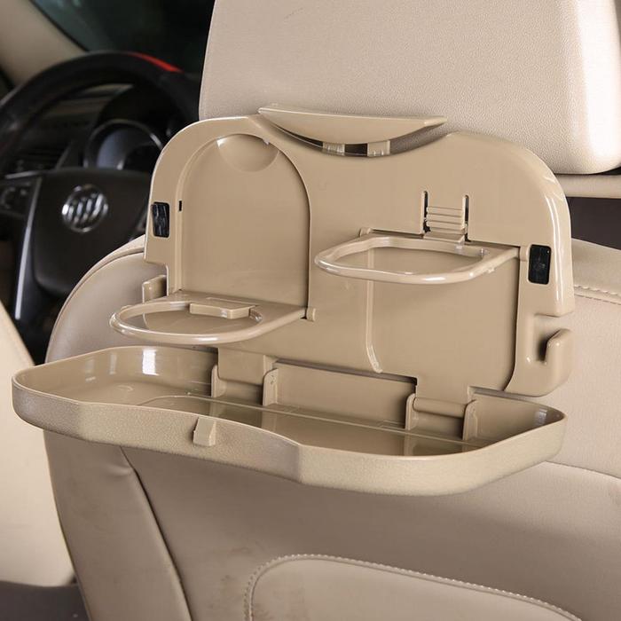 Gambar Car Seat Organizer Meja Lipat Mobil Foldable Back Seat Table - Coklat dari Gatso undefined Tokopedia