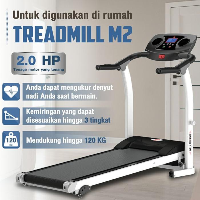 Jual HTD SPORT Treadmill Elektrik Lipat Alat Olahraga Lari Running