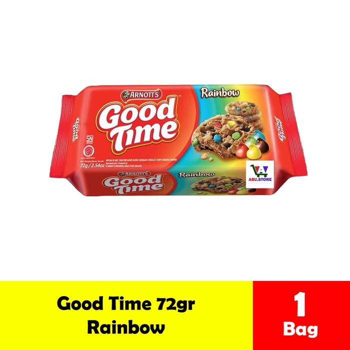 Gambar Good Time Cookies Kemasan Bag Rainbow / Double Choc Chocochips - Doucle Choco dari berkah snack sejahtera undefined 5 Tokopedia