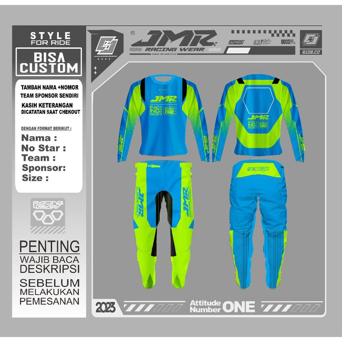 Gambar JERSEYSET TYPE PREMIUM trail adventure terbaik pree order  custom design - DESIGN JMR KATALOG, S /28-29 dari Jmrracingwear undefined Tokopedia