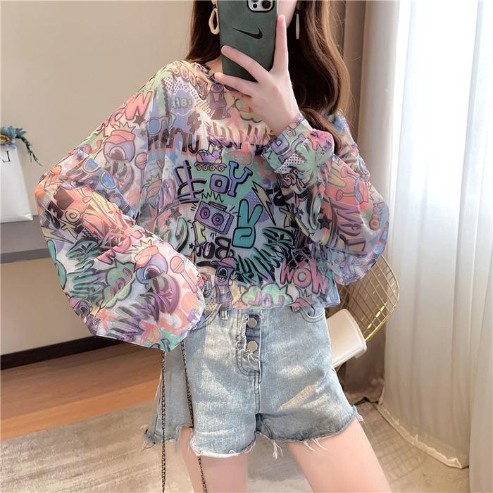 Gambar CHILKITKA FASHION Fashion all-match lace bottoming shirt lengan - warna foto, M dari Chilkitka Looks undefined Tokopedia