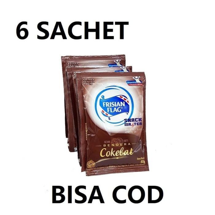 Gambar enm skm susu kental manis coklat frisian flag bendera 1 renceng 6 dari Enamel Drink undefined Tokopedia