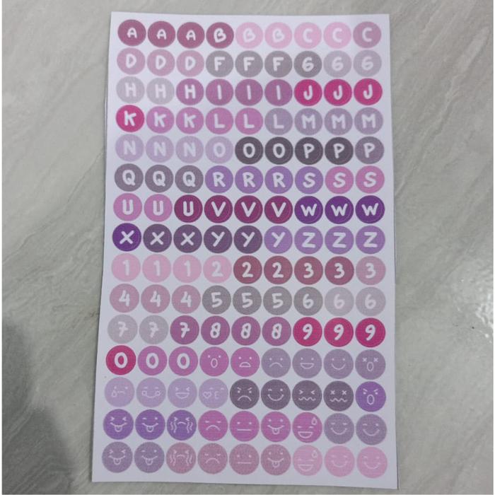 Gambar Stiker Huruf Abjad Angka Multi Warna DIY Huruf Deco Alphabet Number - 1 dari Multi Grafika Amanah undefined Tokopedia