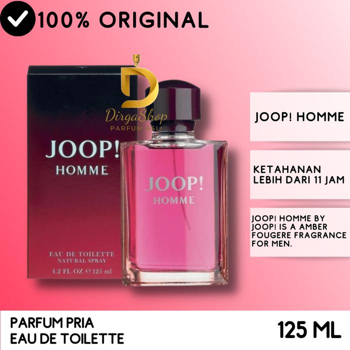 Jual Ready !!! Joop! Homme for Men EDT 125ml Original 100 terbaru