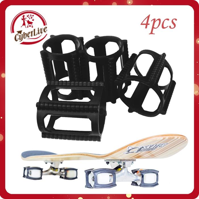 Gambar Skate Tricks Faster 4pcs Hitam Skater Trainer Beginner Skateboard dari raeshanasyauqi shop undefined Tokopedia