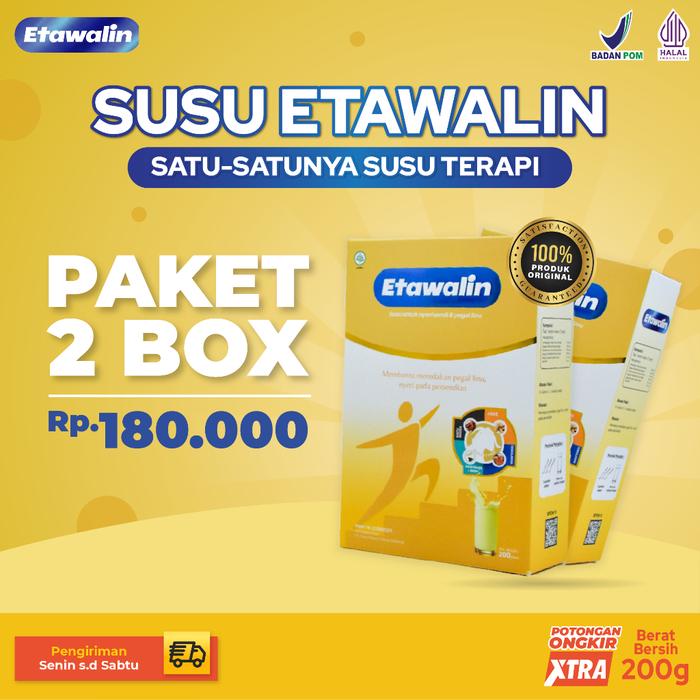 Gambar Dijual Etawalin Susu Kambing Etawa Untuk Nyeri Sendi dan tulang 2 Box dari ZIKRA tokostore undefined Tokopedia