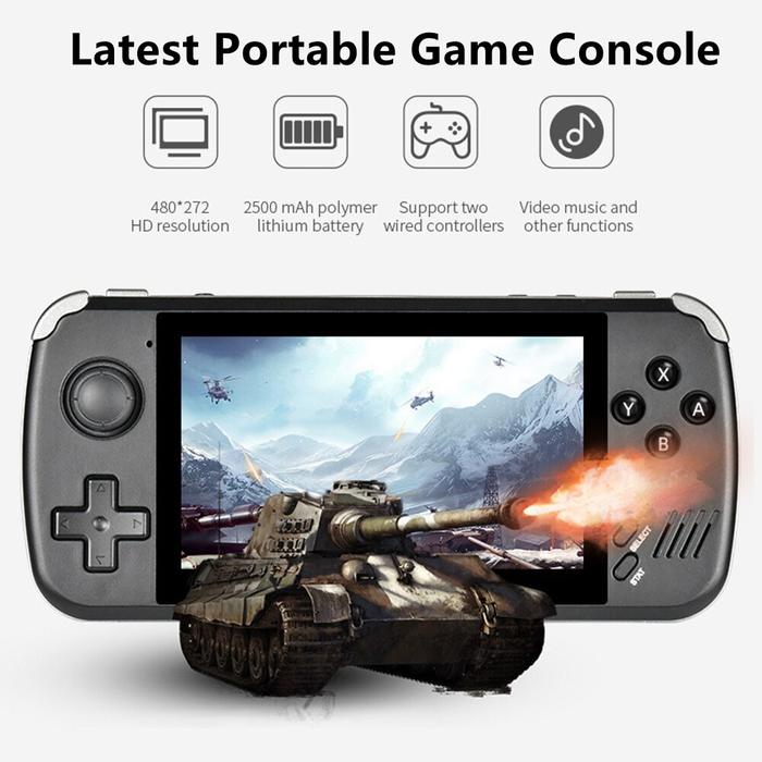Gambar X39 4.3Inch IPS Screen Open Source Retro Video Game Console For PS1 dari Dadangtokow undefined Tokopedia