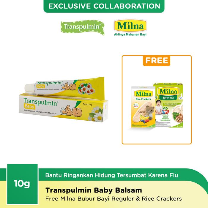Gambar terbatas transpulmin baby balsam 10gr free milna br & cracker dari Zoe Office undefined Tokopedia