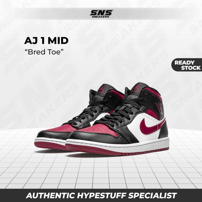 Tokopedia Air Jordan Adapt 2021 Jual Nike Air Jordan Mid Bred Toe