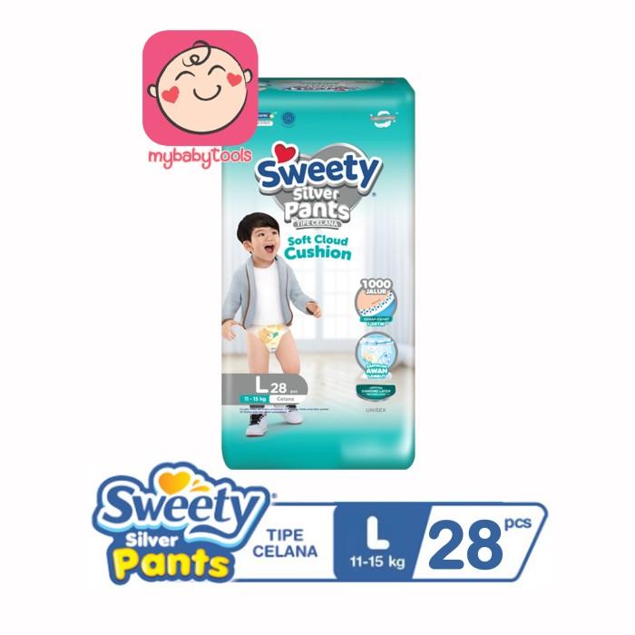 Gambar SWEETY SILVER PANTS S32 M30 L28 XL26 XXL24 / S 32 M 30 L 28 XL 26 XXL - S32 dari Dexaluxstore undefined Tokopedia