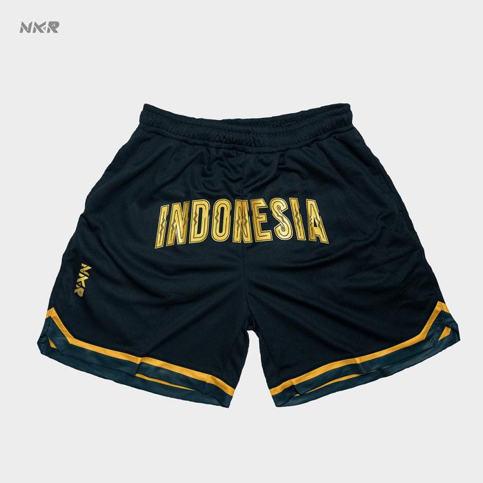 Gambar Nakara - Celana Basketball Shorts - Indonesia Parang - Hitam, XXL dari Nakara Activewear undefined Tokopedia