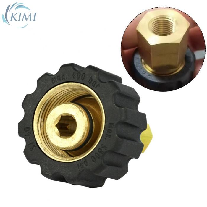 Gambar Konektor Pembersih Tekanan Tinggi M22 X1Per4 IT Parts Supplies Mesin dari rehanbaeee undefined Tokopedia