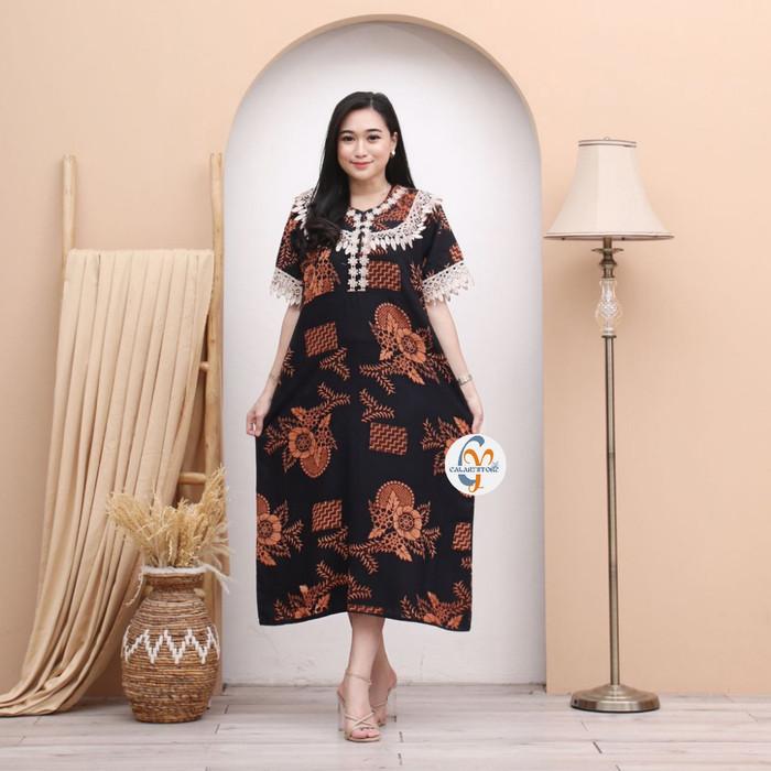Gambar Baju Daster Wanita Arab Zeema Rayon Resleting Depan Busui Part 4 - Daster Arab 040 dari CALARYSTORE undefined Tokopedia