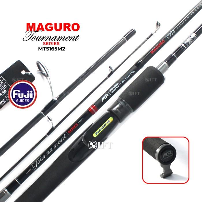 Gambar Joran Maguro TOURNAMENT SERIES 150 165 180 | Full Fuji | Carbon - 165M2 dari TokoPancingSepitBiru undefined Tokopedia