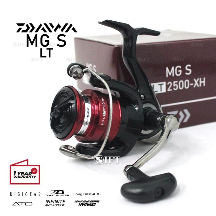 daftar harga reel daiwa Reel DAIWA MG S LT 1000 2000 2500 3000 4000 5000 6000 C-XH | Spinning -  4000 CXH di Tokopancingsepitbiru