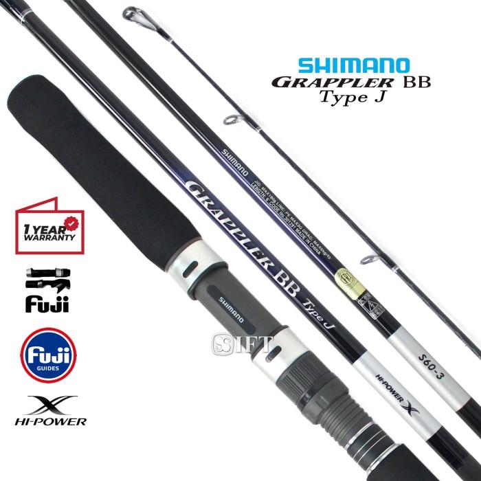 SHIMANO - 釣り竿 SIMANO GRAPPLER B632 Shimano 21 Grappler BB Lure Type LJ B632 Baitcasting Rod | eBay