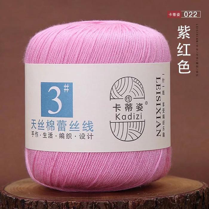 Gambar RUMAH KRAVE - (Part 1) Premium Crochet Tencel Benang Tali Rajut Katun - 22 dari Rumah Krave undefined Tokopedia