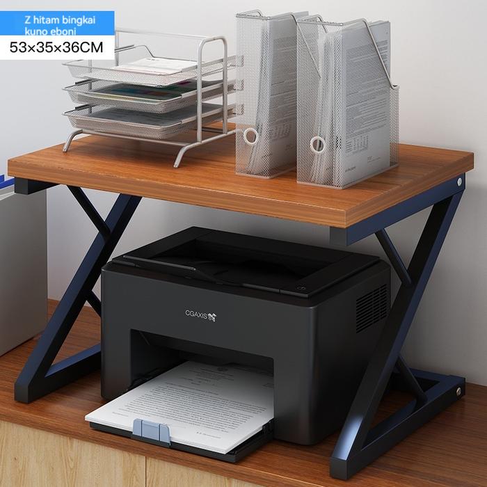 Gambar Highline Rak Printer Meja Printer Rak Serbaguna - MC-76 WALNUT dari Highline Furniture undefined Tokopedia