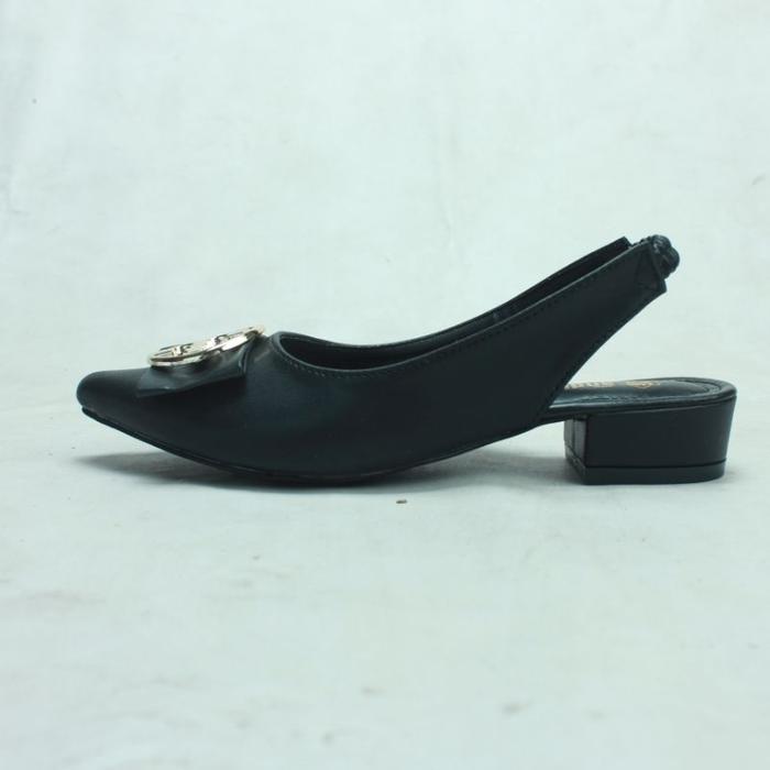 Gambar Andas Andis - Sepatu Flatshoes Wanita Hak 3cm UN04 - Hitam, 36 dari andas andis undefined Tokopedia