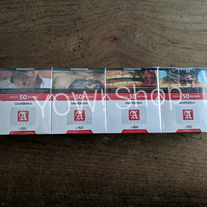 Gambar Rokok Sampoerna Mild isi 50 batang - 1 pack/bungkus dari ONESTORE69 undefined Tokopedia