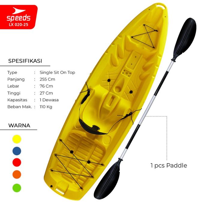 Gambar Perahu Kayak Sampan Conoe Boating Perahu Dayung Olahraga Tangan Paddle dari ozillshoop undefined Tokopedia