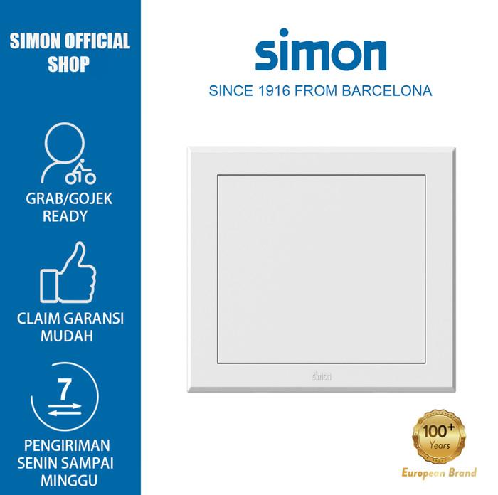 Gambar Stop Kontak Simon E3 Schuko Socket - 1 gang 2 way dari Simon Official Store undefined Tokopedia