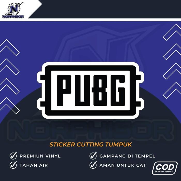 Gambar Sticker Cutting Logo PUBG - Default dari Underi Sticker undefined Tokopedia