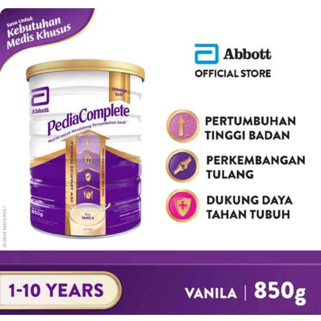 Gambar PEDIASURE COMPLETE Susu Vanila PediaComplete [850gr] dari Damar Mega undefined Tokopedia