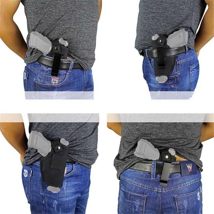 Gambar Holster Universal Pinggang Sarung Taktis Kiri dan Kanan - Hitam dari KHADIJAH $TORE undefined Tokopedia