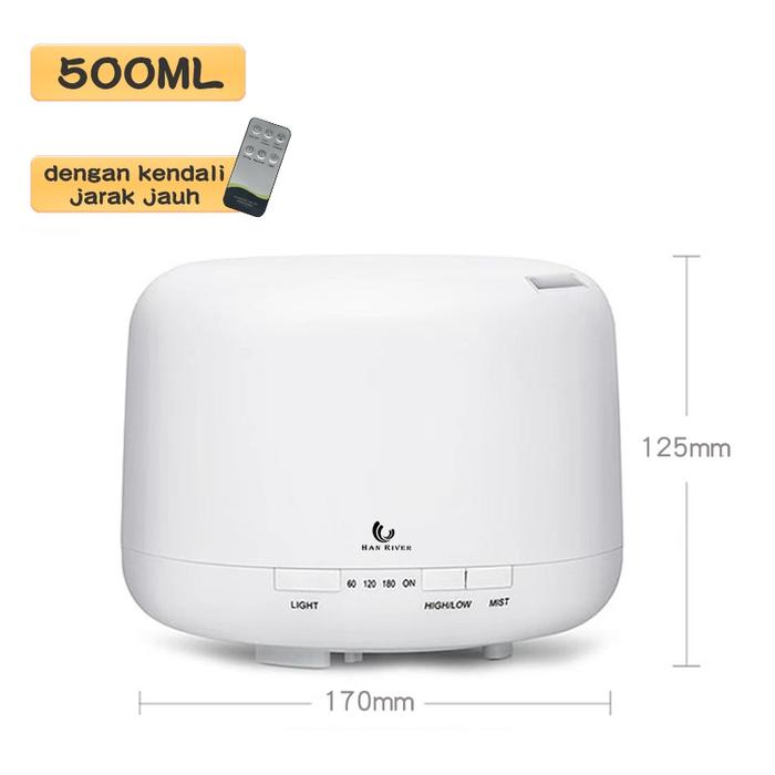 Gambar HAN RIVER Diffuser HRXXJ01 Humidifier putih - 500ml dari ALFATIHSHOP01 undefined Tokopedia