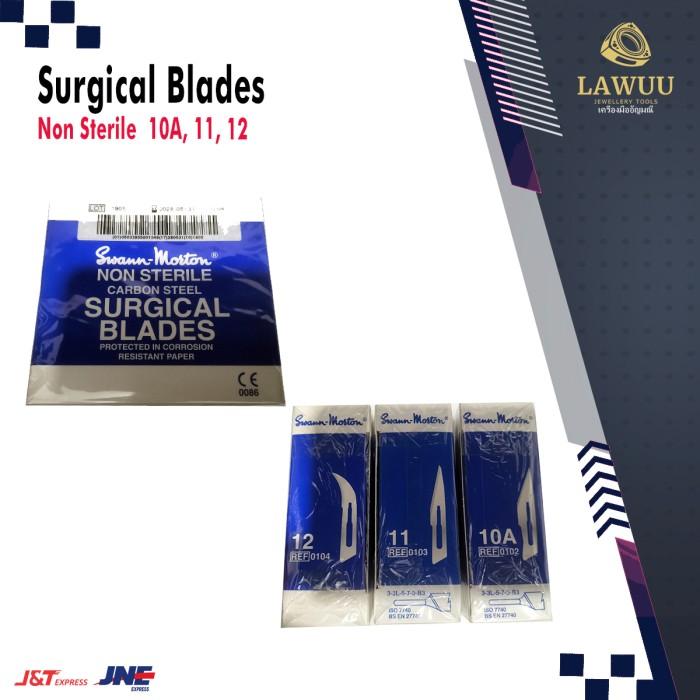 Gambar Sale Pisau Bedah Swann Morton Carbon Steel | Surgical Blade Ready Ya - 10A dari Niesha Shop Shop Market undefined Tokopedia