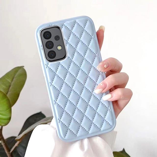 Gambar Case Samsung A72 A73 5G S21 FE casing hp cover tpu SILICONE DIAMOND - Blue, A72 dari Case Pedia undefined Tokopedia