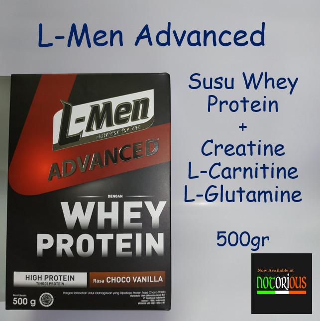 Gambar L-MEN ADVANCED CHOCO VANILLA 500GR LMEN ADVANCE WHEY PROTEIN ISOLATE dari bryanhomejaya undefined Tokopedia