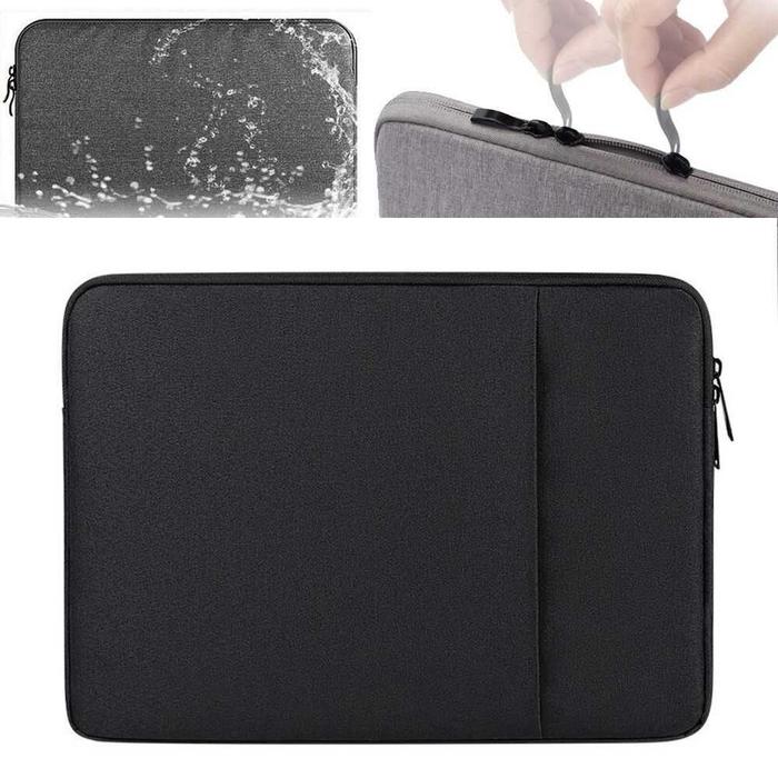 Gambar Rhodey Tas Laptop Sleeve Case Inner Bag Waterproof Shockproof - ZK-1 - 17 Inch, Dark Grey dari Rhodey Official Store undefined Tokopedia