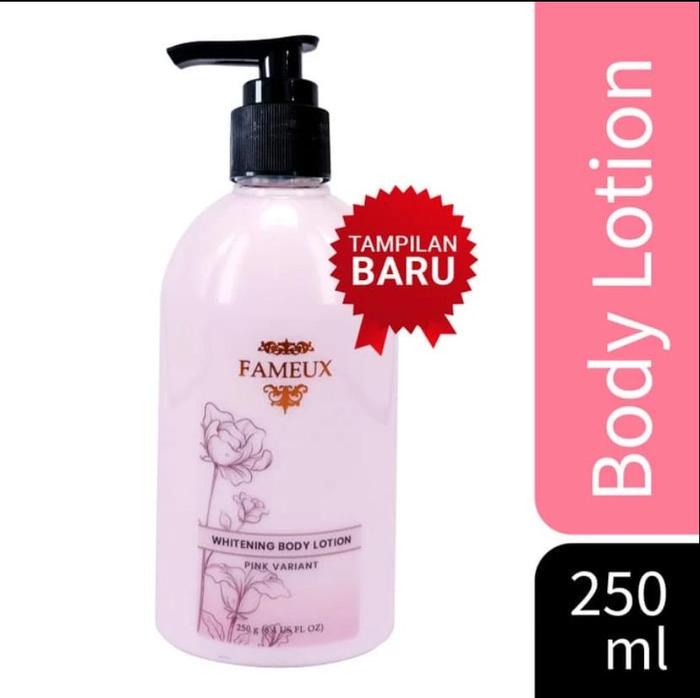 Gambar Fameux Whitening Body Lotion Goat/Pomegrante/ManggoSteen/250 ML - PINK250ML dari Verona Beauty undefined Tokopedia