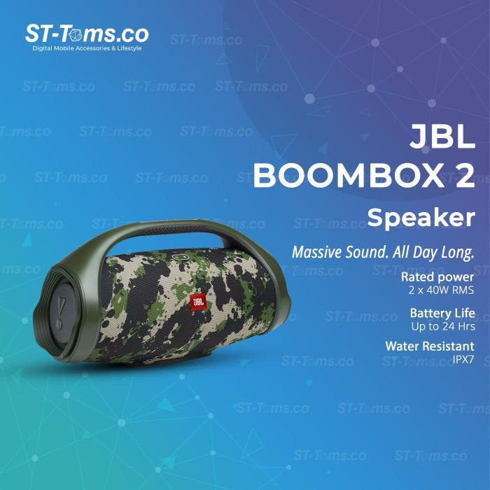 Jual JBL Boombox Portable Bluetooth Speaker Powerful Sound