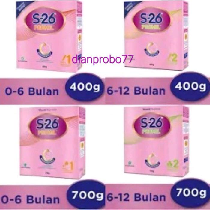 Gambar S 26 Promil Tahap 1/2 400Gr/700 Gr dari michelhariz shop undefined Tokopedia