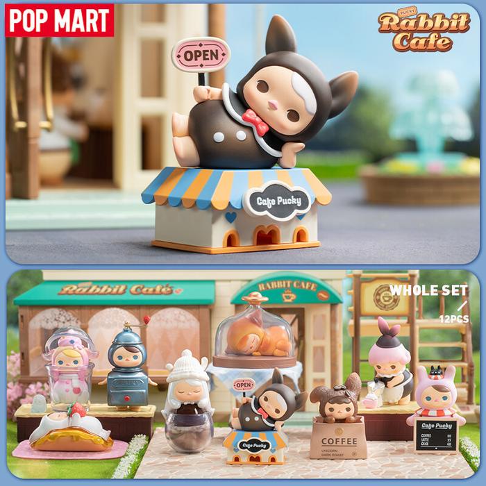Gambar POP MART PUCKY Kelinci Seri Kafe Kotak Misterius Action Figure dari Willy Store87 undefined Tokopedia