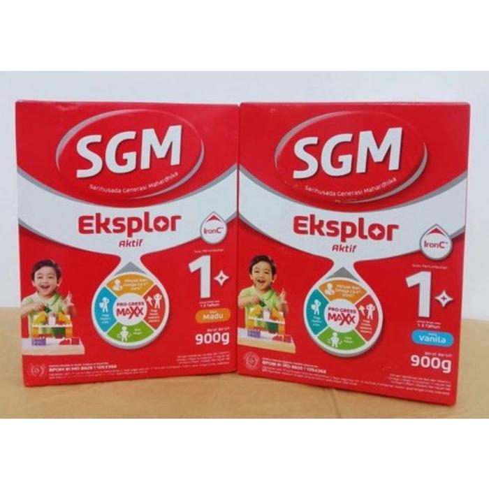 Gambar Sgm 1+ Plus Eksplor Aktif Kemasan Baru Vanilla Madu 900 Gr dari michelhariz shop undefined Tokopedia