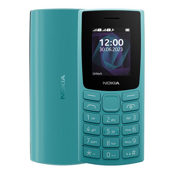 Gambar Nokia 105 [2023] Dua Slot SIM Dual Sim Baru Original Bergaransi Resmi - Cyan dari Padang Gadget ID undefined Tokopedia