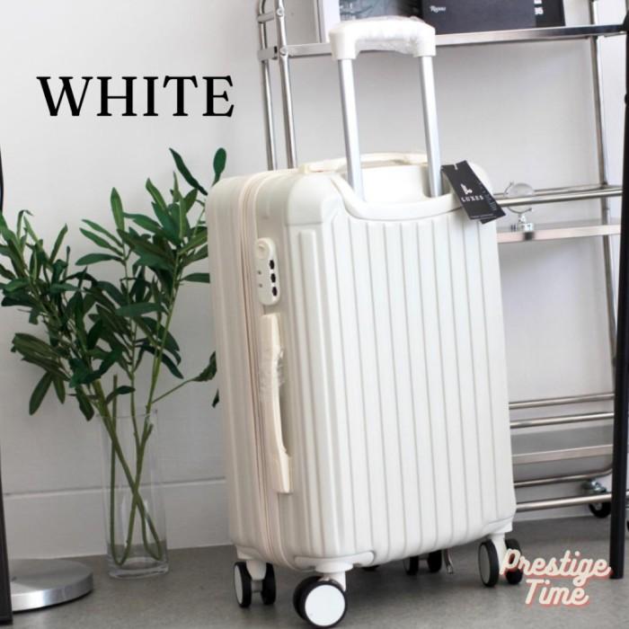 Gambar Koper Kabin Cabin Bagasi 20 24 Inch Warna Pastel Impor Anti Pecah - Castle White|20 dari Ledjepelinstore undefined Tokopedia