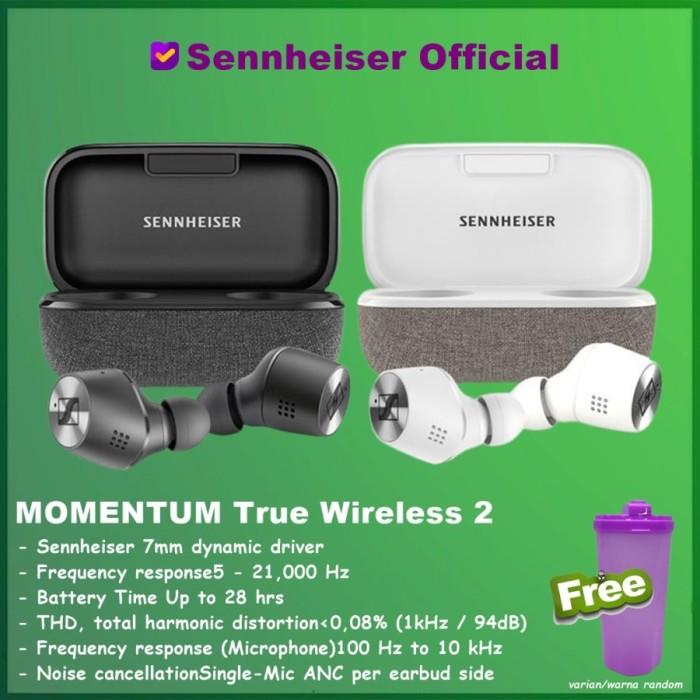 Jual Sennheiser Momentum True Wireless Bluetooth Earbuds
