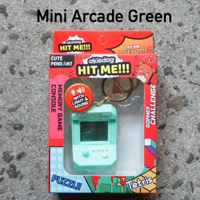 Gambar Okiedog Hit Me Mini Arcade Edition mainan sensori anak play - arcade green dari Toysgraphy undefined Tokopedia